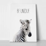 Πινακας σε καμβά CUTE ZEBRA