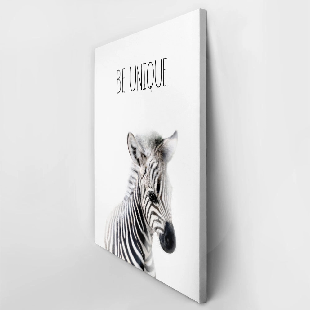 Πινακας σε καμβά CUTE ZEBRA