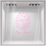 Αυτοκόλλητο Βιτρίνας EASTER 2