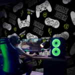 Αυτοκόλλητη Ταπετσαρία τοίχου GAME OVER 2