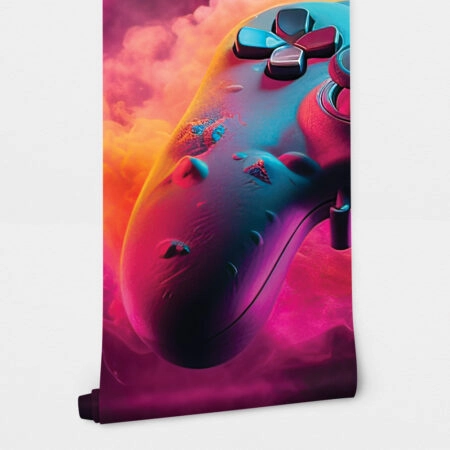 Αυτοκόλλητη Ταπετσαρία τοίχου GAMEPAD 2 - Εφηβικές Ταπετσαρίες Sticky 2