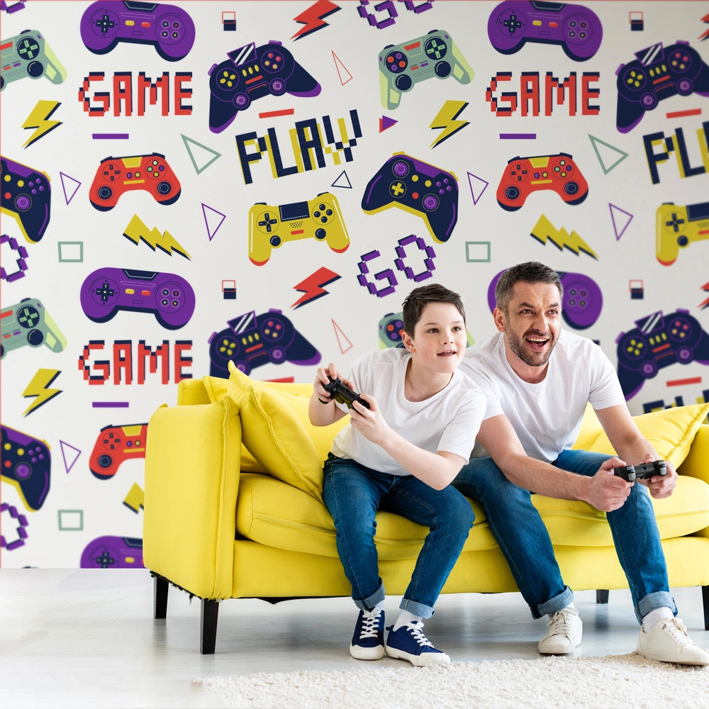 Αυτοκόλλητη Ταπετσαρία τοίχου GO GAME