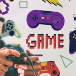 Αυτοκόλλητη Ταπετσαρία τοίχου GO GAME