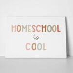 Πινακας σε καμβά HOME SCHOOL