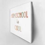Πινακας σε καμβά HOME SCHOOL