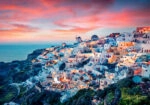Πινακας σε καμβά IMPRESSIVE SANTORINI