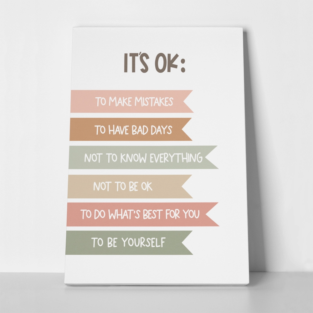 Πινακας σε καμβά ITS OK