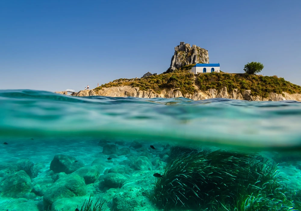 Πινακας σε καμβά KASTRI KOS 2