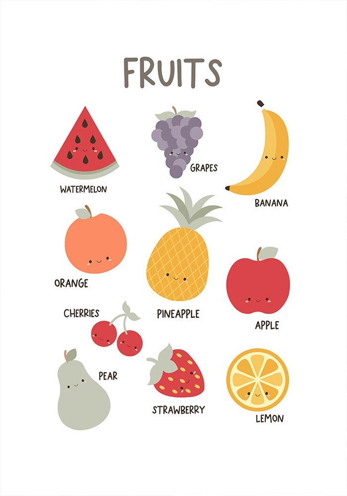 Πόστερ KID FRUITS