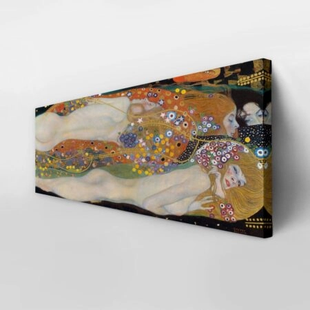 Πίνακας σε καμβά KLIMT-WATER SERPENTS II - Gustav Klimt Sticky 3