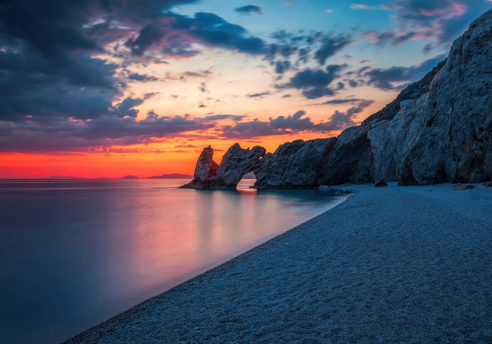 Πινακας σε καμβά LALARIA BEACH SKIATHOS