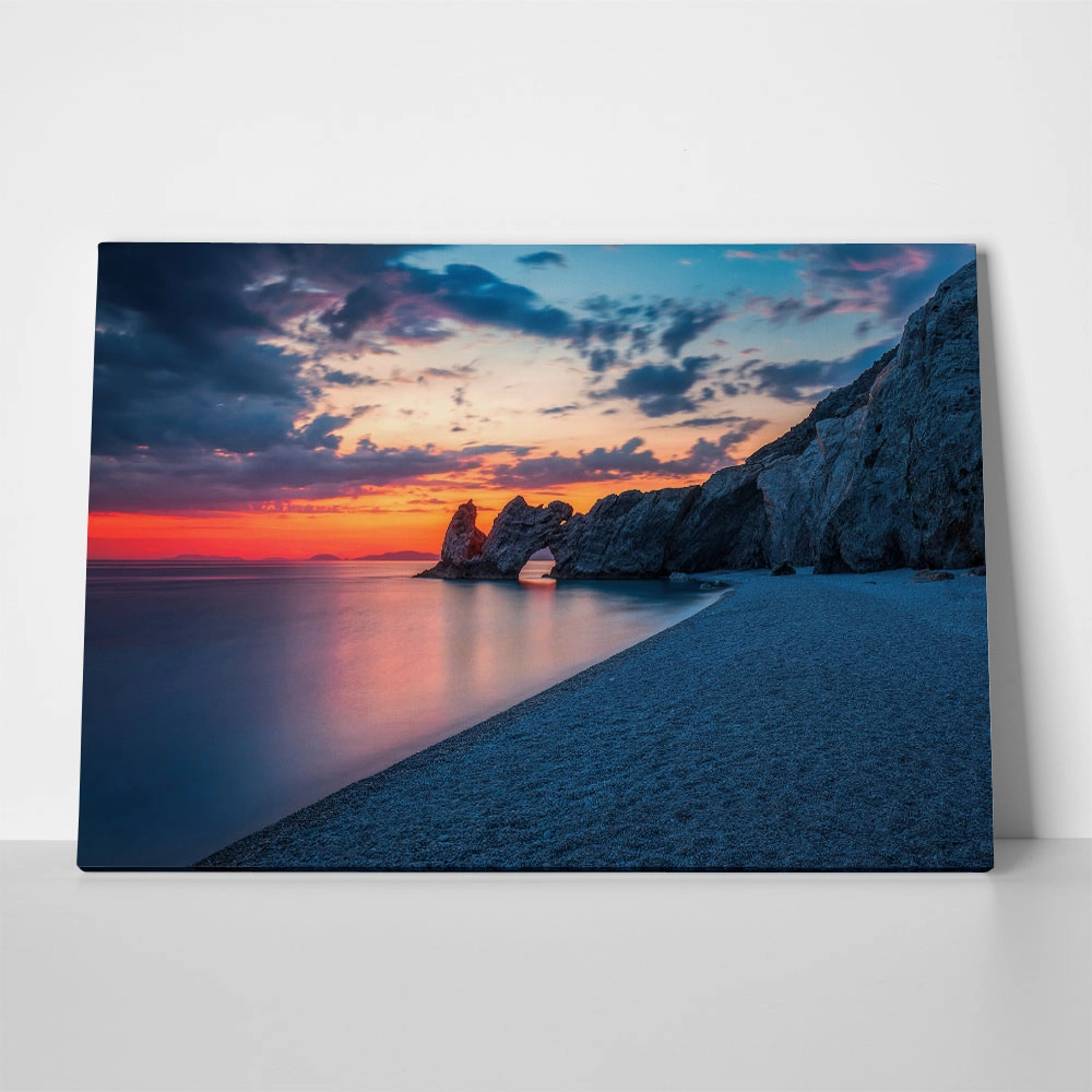 Πινακας σε καμβά LALARIA BEACH SKIATHOS