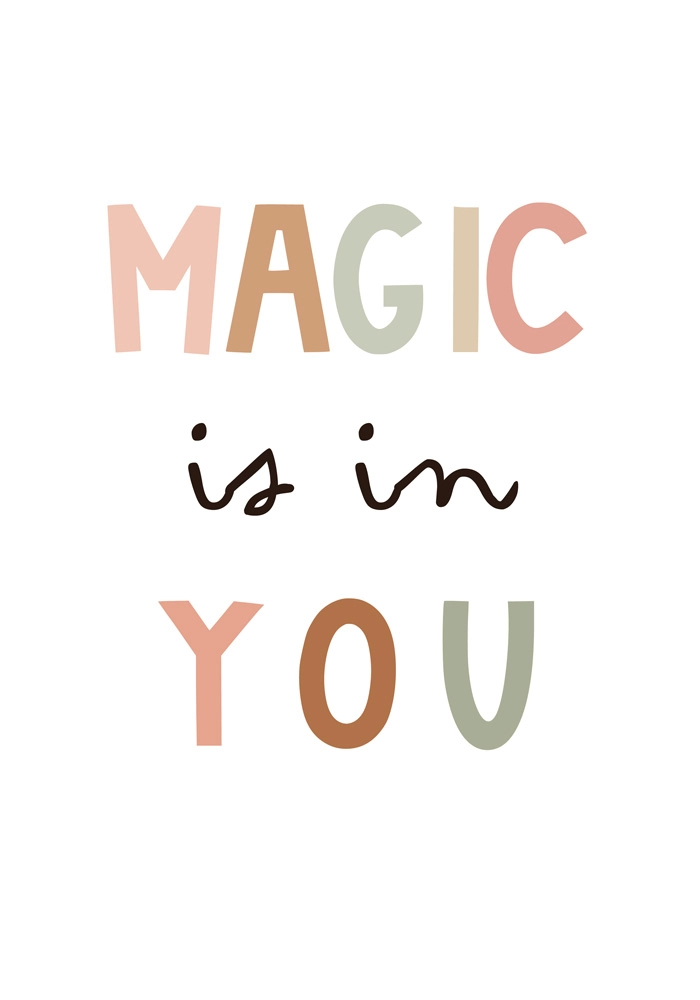 Πινακας σε καμβά MAGIC IS IN YOU