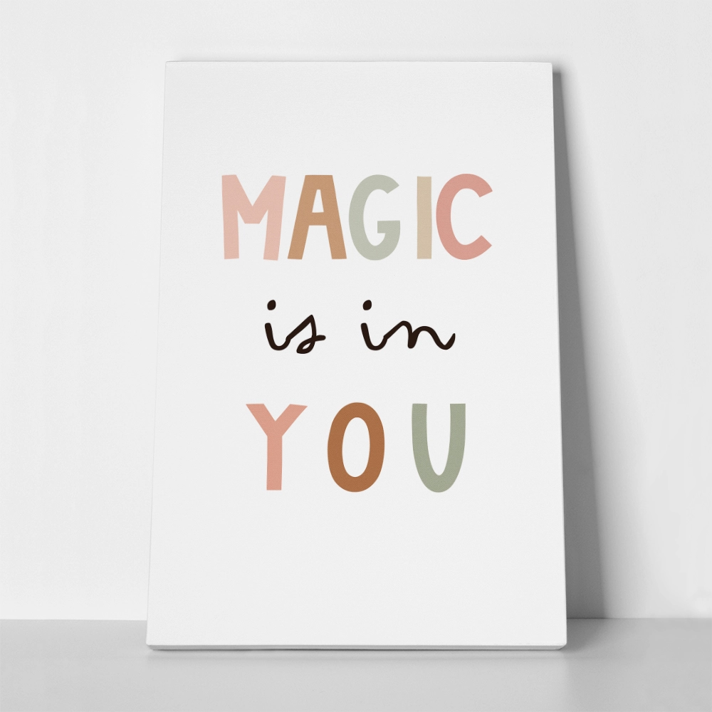 Πινακας σε καμβά MAGIC IS IN YOU