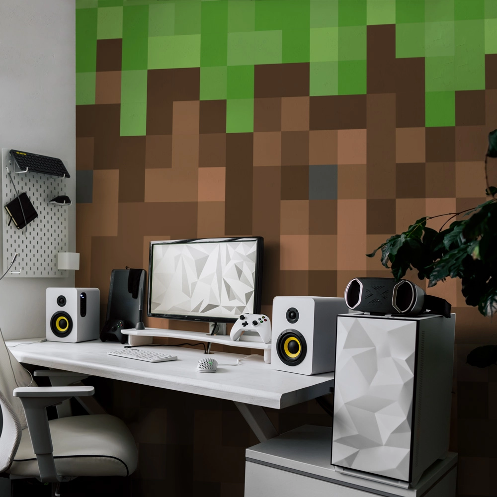 Αυτοκόλλητη Ταπετσαρία τοίχου MINECRAFTLAND 2