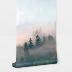 Αυτοκόλλητη Ταπετσαρία τοίχου MISTY FOREST