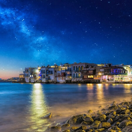 Πινακας σε καμβά MYKONOS 2 - Νησια Sticky 4