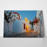 Πινακας σε καμβά MYKONOS CHURCH