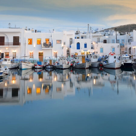 Πινακας σε καμβά NAOUSA PAROS 3 - Νησια Sticky 4