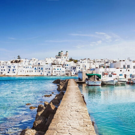 Πινακας σε καμβά NAOUSA PAROS 7 - Νησια Sticky 4