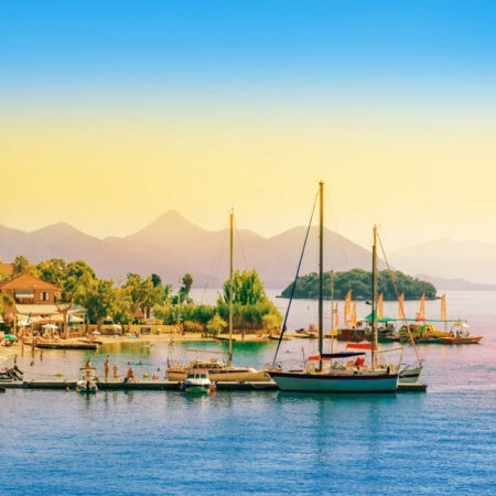 Πινακας σε καμβά NYDRI LEFKADA 2 - Νησια Sticky 4