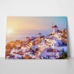 Πινακας σε καμβά OIA SANTORINI 3