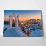 Πινακας σε καμβά OIA SANTORINI 6