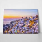 Πινακας σε καμβά OIA SANTORINI 7