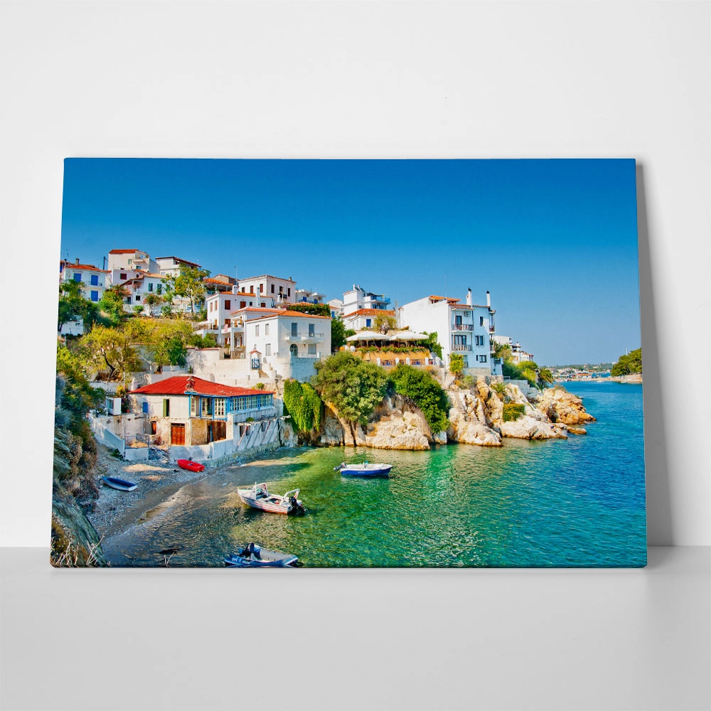 Πινακας σε καμβά OLD SKIATHOS