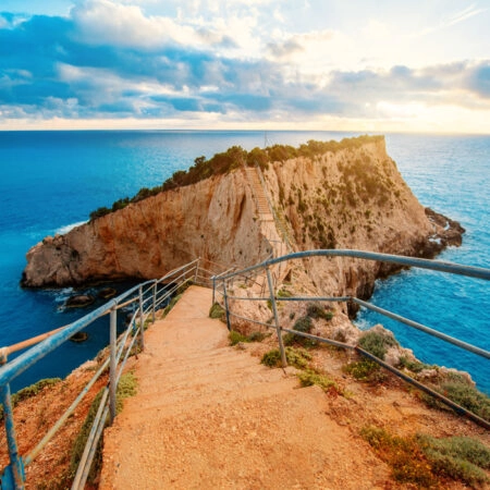 Πινακας σε καμβά PORTO KATSIKI LEFKADA 2 - Νησια Sticky 4