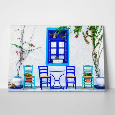 Πινακας σε καμβά TAVERN IN KOS 4