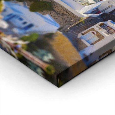 Πινακας σε καμβά TILT SHIFT SANTORINI ISLAND - Νησια Sticky 1