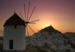 Πινακας σε καμβά WINDMILLS IN IOS 2