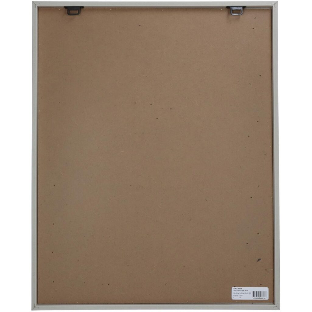 Διακοσμητικό Τοίχου  Μπεζ Χαρτί 40x3x50cm