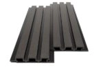 WPC PANEL ΜΕ 3D ΠΗΧΑΚΙΑ 25/176.5mm D.GREY 8570 NewPlan