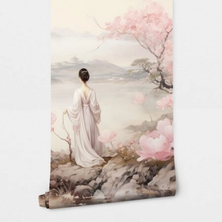 Αυτοκόλλητη Ταπετσαρία τοίχου CHINESE GARDEN LANDSCAPES - Τοπία Sticky 2