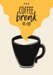 Πινακας σε καμβά COFFEE BREAK