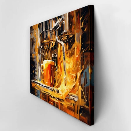 Πινακας σε καμβά COFFEE MACHINE - Food and Drink Sticky 3