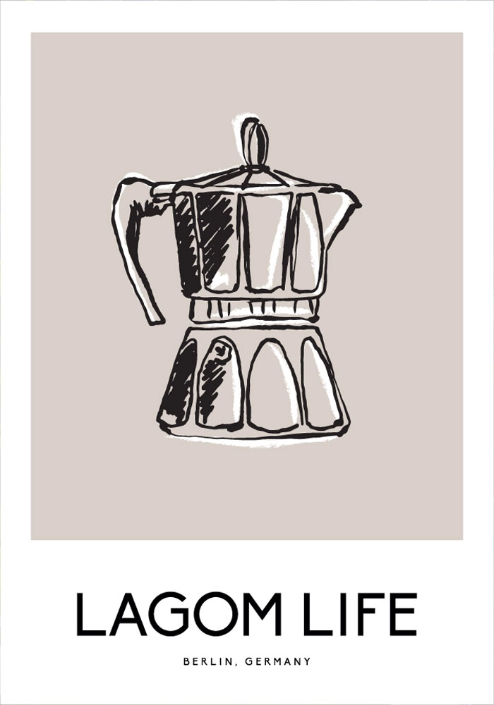 Πινακας σε καμβά COFFEE MAKER