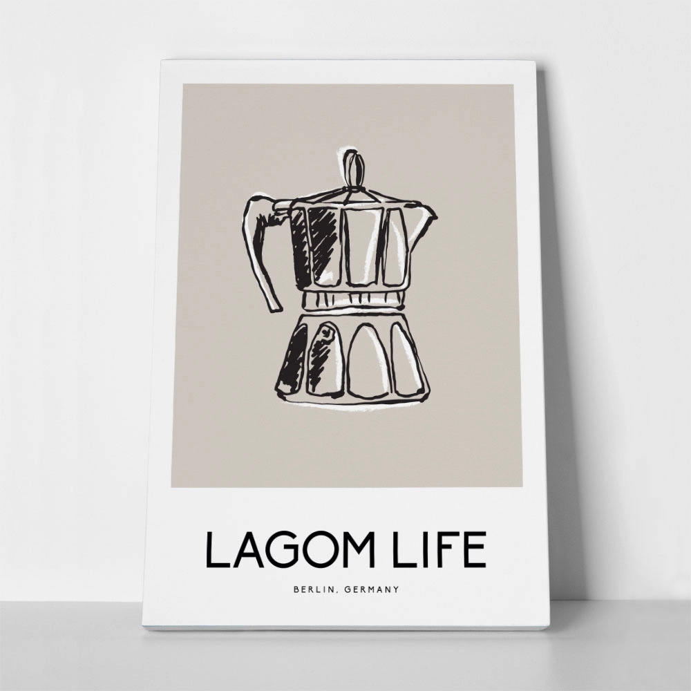 Πινακας σε καμβά COFFEE MAKER