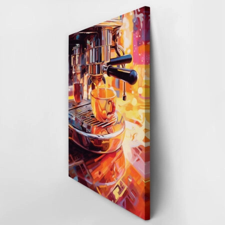 Πινακας σε καμβά COFFEE MAKING - Food and Drink Sticky 3