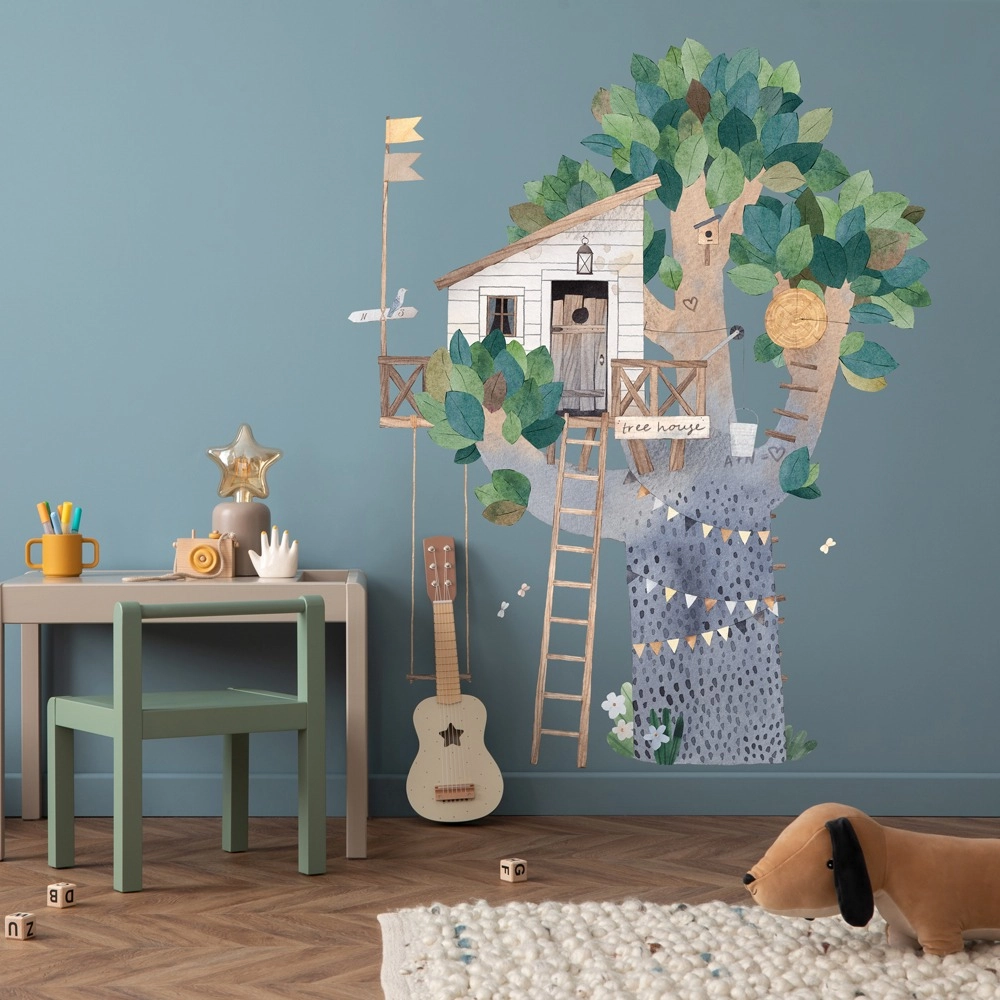 Aυτοκόλλητο Τοίχου CUTE TREE HOUSE
