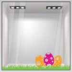 Αυτοκόλλητο Βιτρίνας EASTER 7