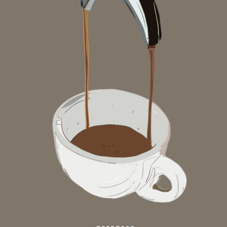 Πινακας σε καμβά ESPRESSO - Food and Drink Sticky 5