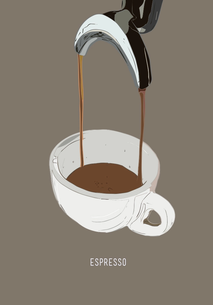 Πινακας σε καμβά ESPRESSO