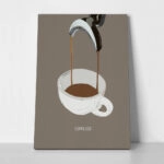 Πινακας σε καμβά ESPRESSO