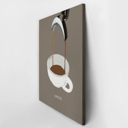 Πινακας σε καμβά ESPRESSO - Food and Drink Sticky 3