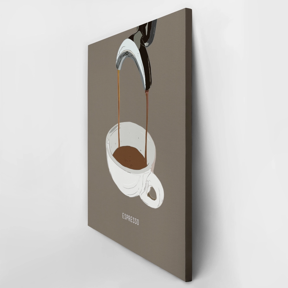 Πινακας σε καμβά ESPRESSO