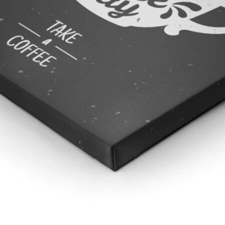 Πινακας σε καμβά HAVE A NICE DAY TAKE A COFFEE - Food and Drink Sticky 2