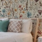 Αυτοκόλλητη Ταπετσαρία τοίχου HERBS AND FLOWERS PATTERN